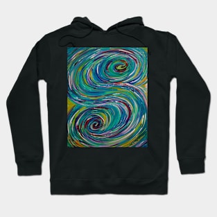 S Abstract Painting Hoodie